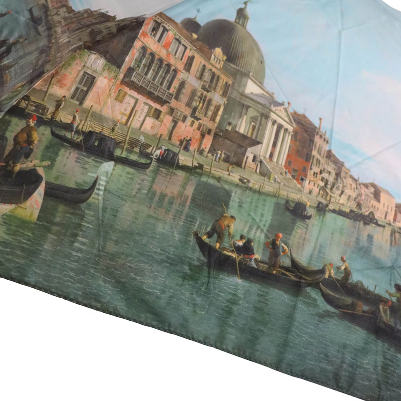 Fulton Tiny 2 National Gallery Foldable Umbrella (Venice: The Grand Canal by Canaletto)