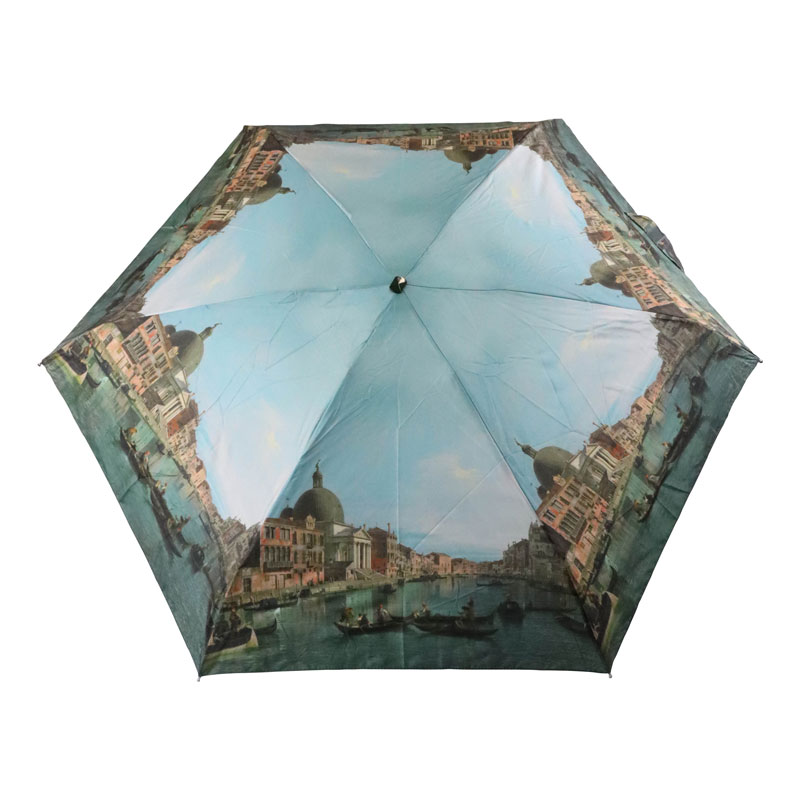 Fulton Tiny 2 National Gallery Foldable Umbrella (Venice: The Grand Canal by Canaletto)