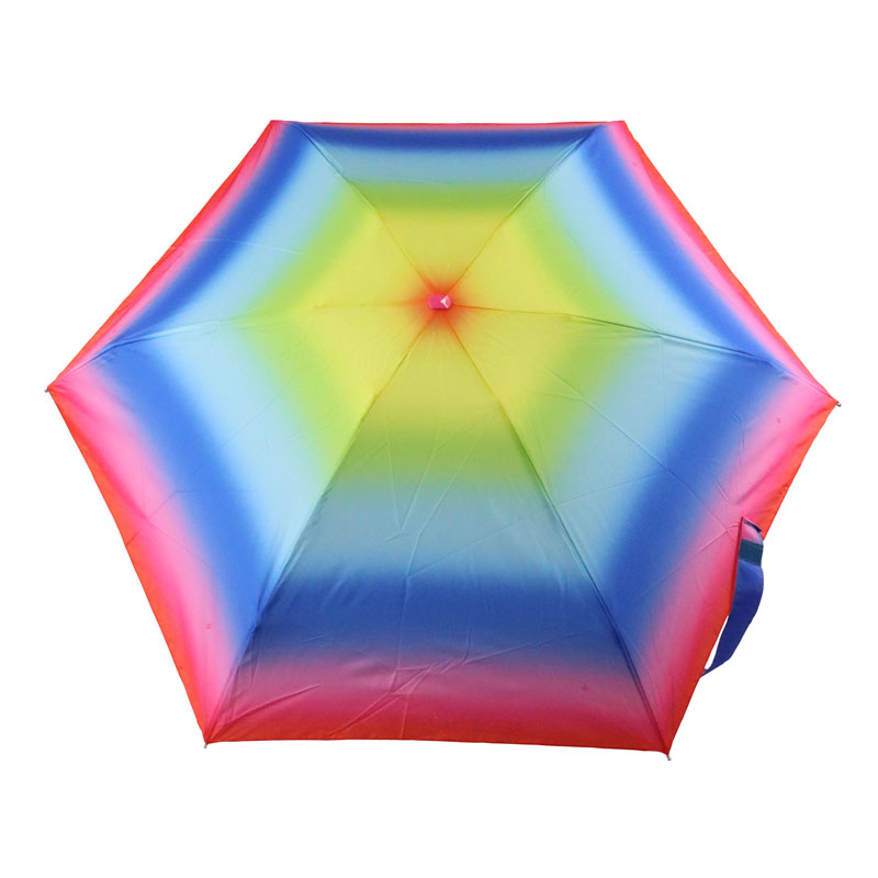 Fulton Tiny 2 Foldable Umbrella (Rainbow)