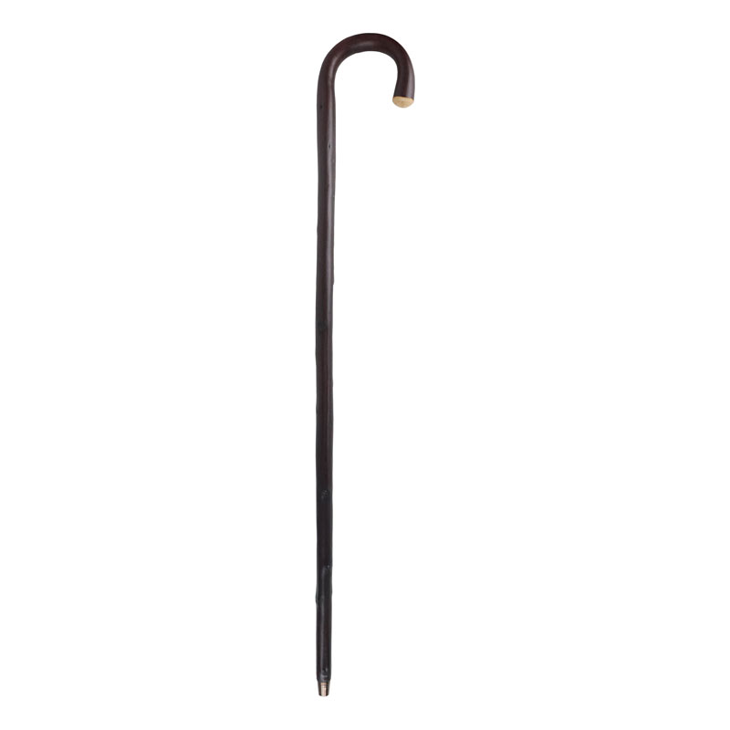 Gents Chestnut Walking Stick with Crook Handle