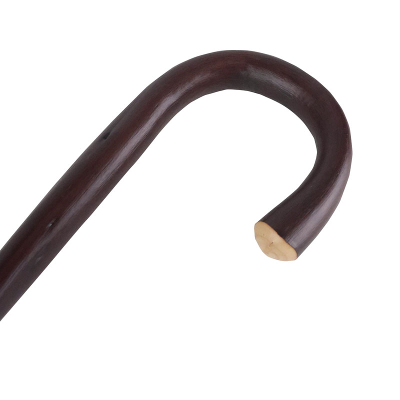 Gents Chestnut Walking Stick with Crook Handle