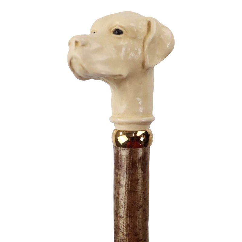 Labrador Retriever Handle Hazel Walking Stick