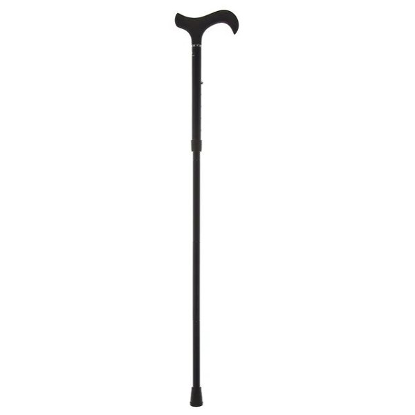 Telescopic Black Walking Stick - WalkingSticks.co.uk