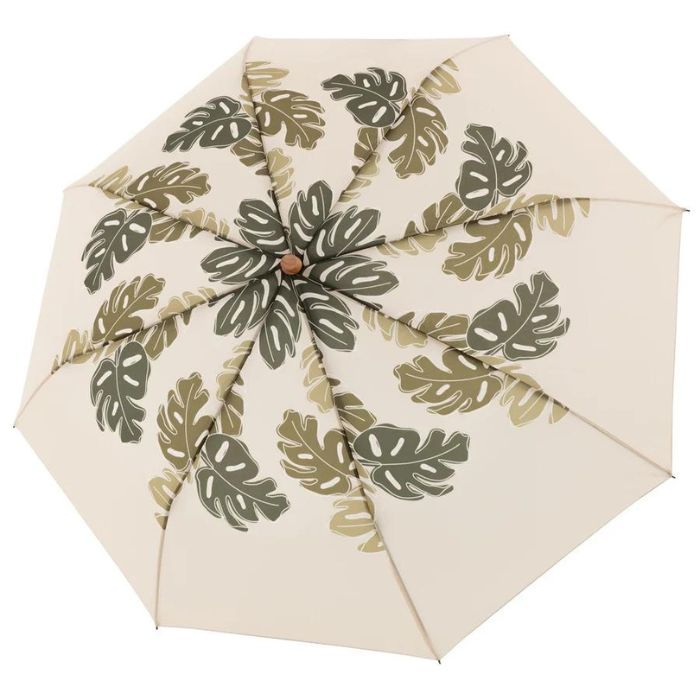 Doppler Nature Magic Eco-Friendly Folding Auto Umbrella (Choice Beige)