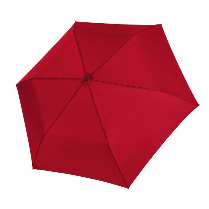 Doppler Zero 99 Ultra-Lightweight Folding Pocket Umbrella (Fiery Red)