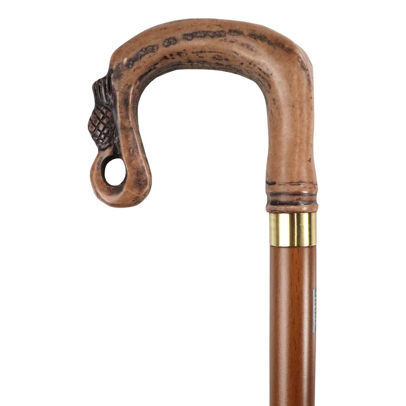 Brown Shepherd's Crook Collectors' Walking Stick