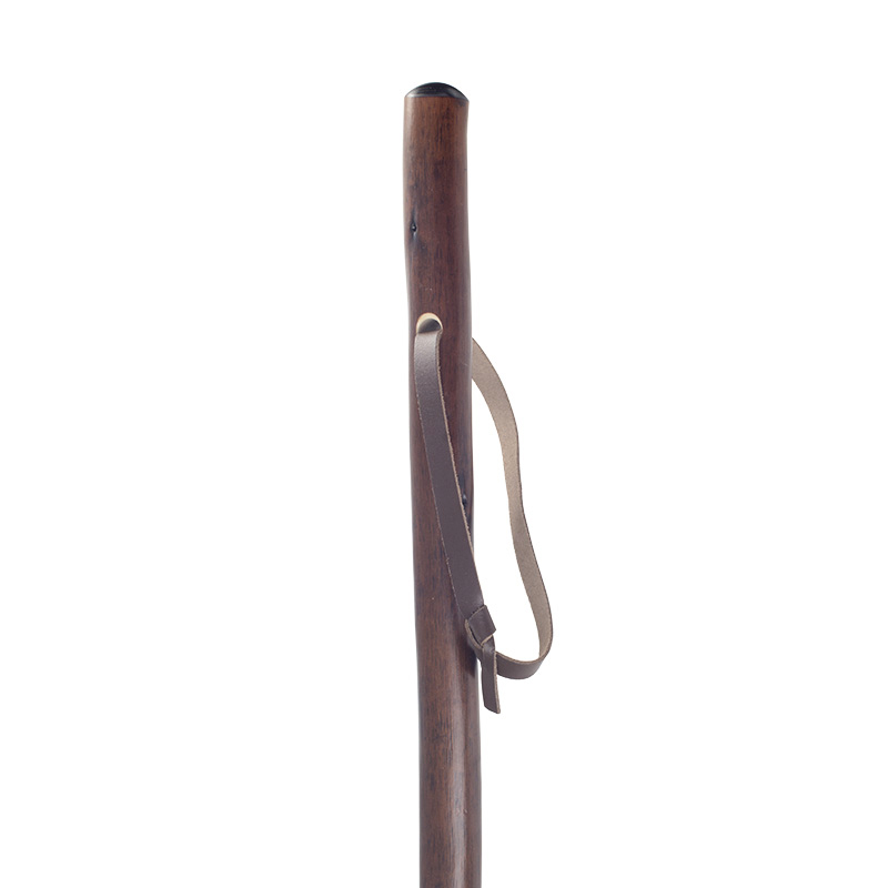 Chestnut Hiker Stick with Plain Ferrule - WalkingSticks.co.uk