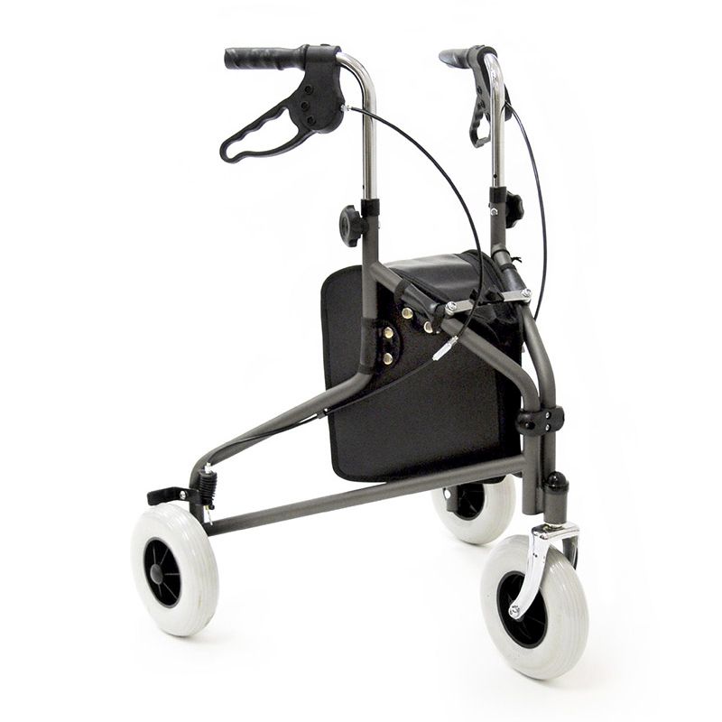 Coopers Tri-Wheel Height-Adjustable Walker with Bag