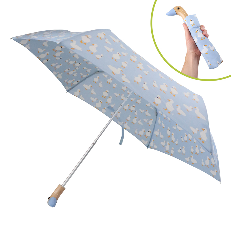 Fulton Curio 2 UV Folding Umbrella (Duck Curio)