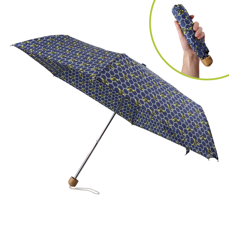 Fulton Eco Planet-2 Recycled Compact UV Umbrella (Beehive)