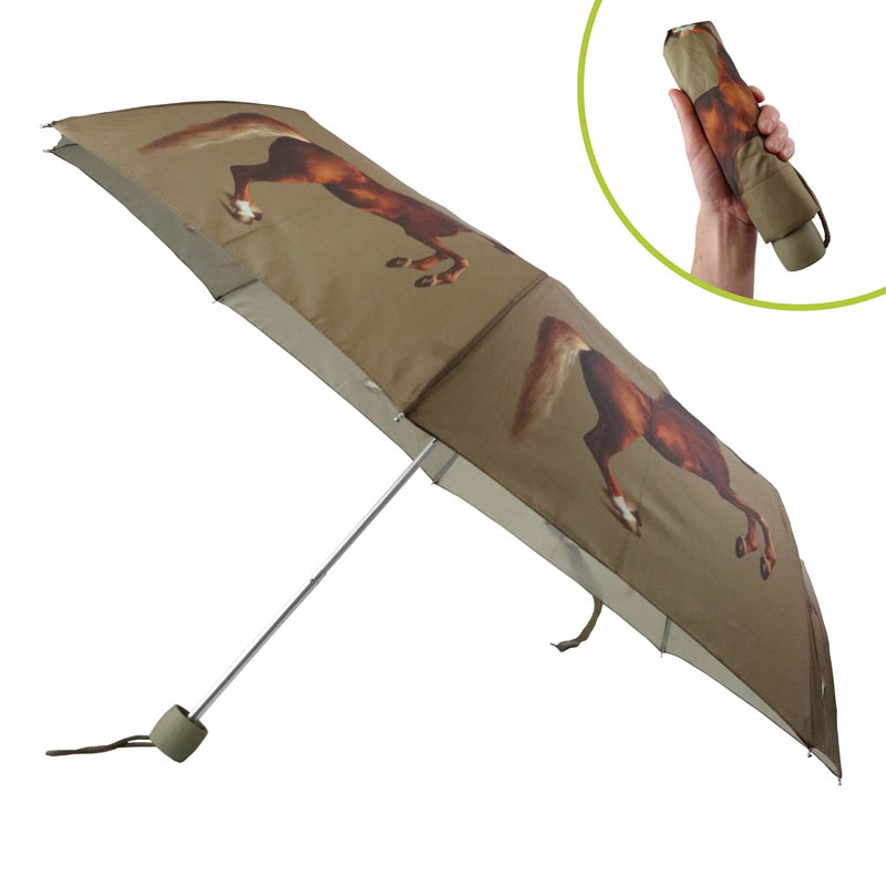 Fulton Minilite 2 National Gallery Foldable Umbrella (Whistlejacket by George Stubbs)