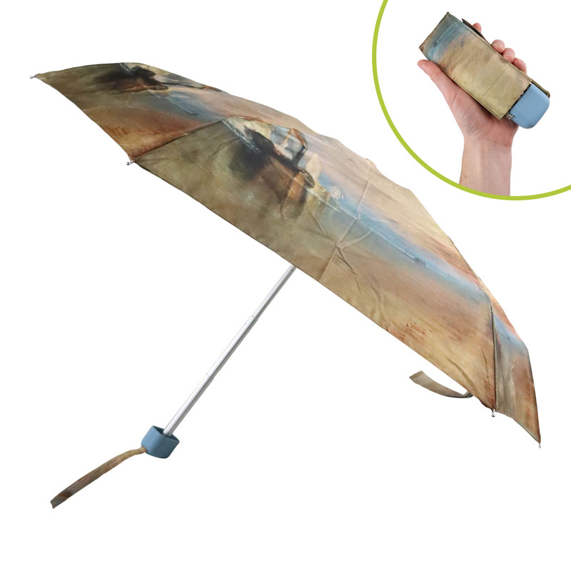 Fulton Tiny 2 National Gallery Foldable Umbrella (Fighting Temeraire by William Turner)