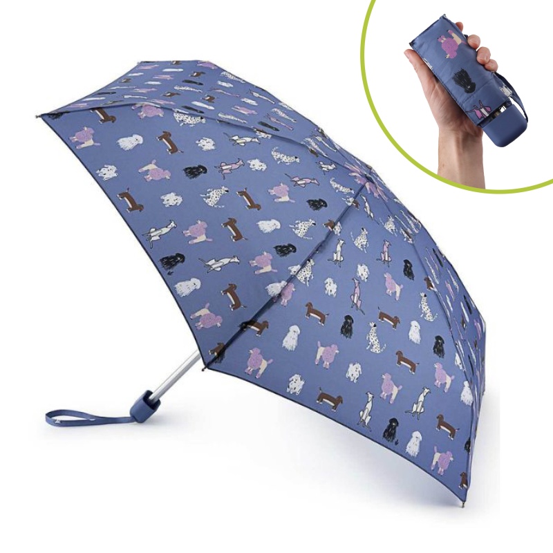 Fulton Tiny 2 Foldable Umbrella (Woof)