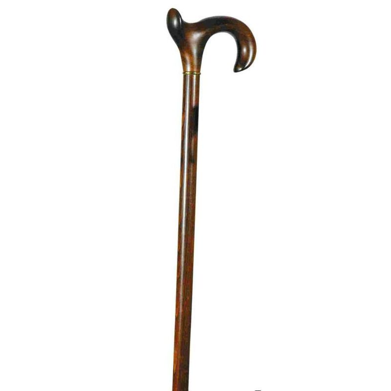 Gents' Beech Derby Walking Stick for Left-Handed Users - WalkingSticks ...