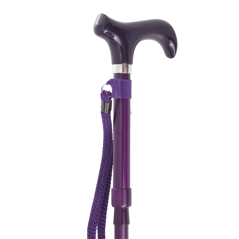 Metallic Purple Mini Derby Stick - WalkingSticks.co.uk