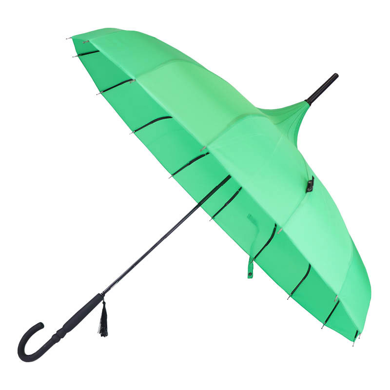 Soake Classic Vintage Pagoda Umbrella (Green)