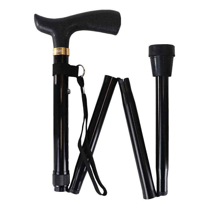 Ziggy Folding Short Height-Adjustable Walking Stick