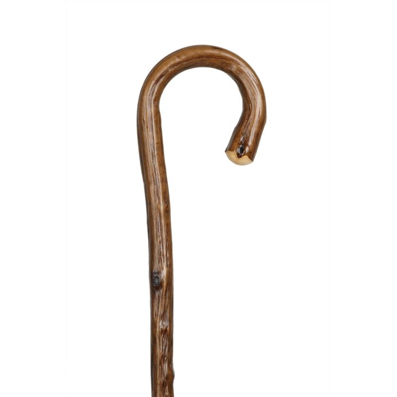 Classic Fritz Handle Walking Cane with Natural Finish 