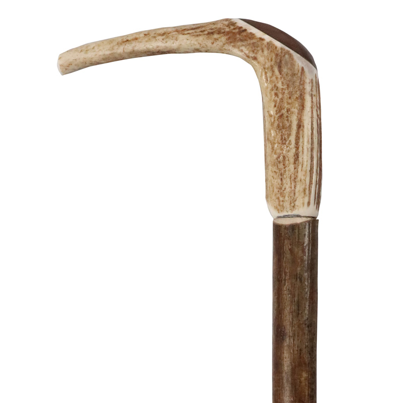 Staghorn Plain Handle Walking Stick