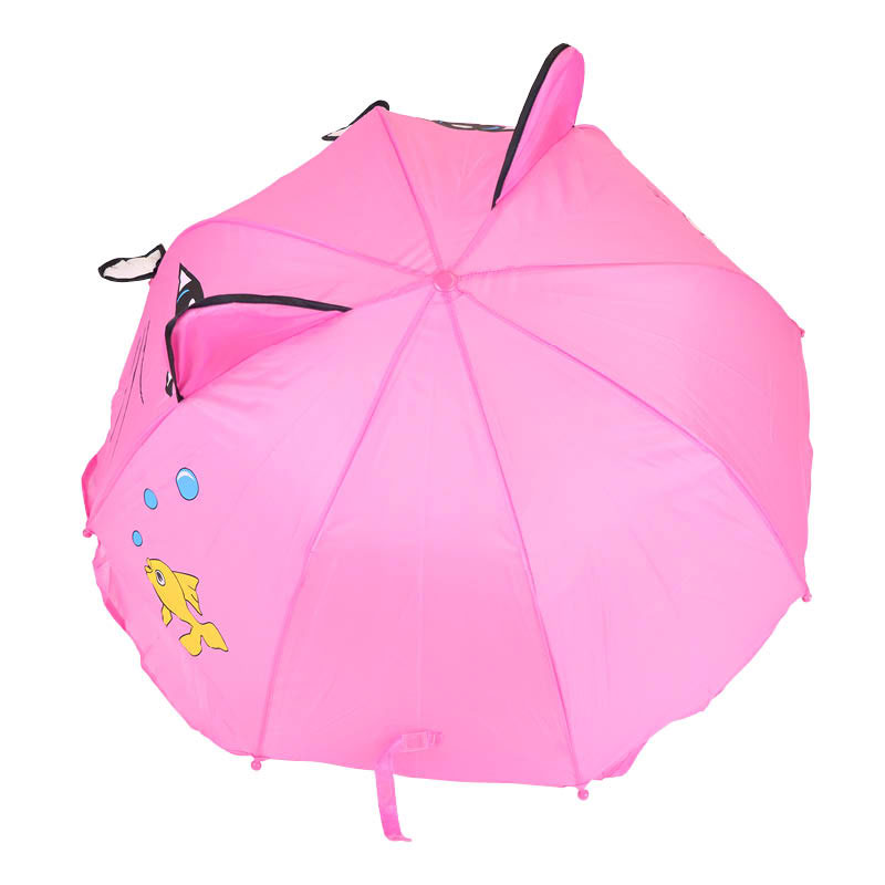 Soake 3D Pop-Up Cat Umbrella for Kids