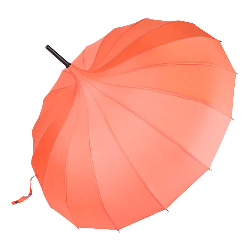 Soake Classic Vintage Pagoda Umbrella (Coral)