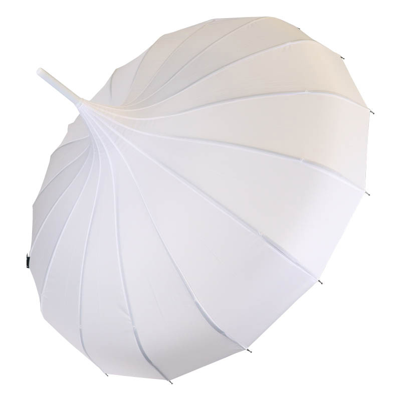 Soake Classic Vintage Pagoda Umbrella (White)