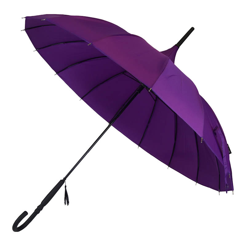 Soake Classic Vintage Pagoda Umbrella (Violet)