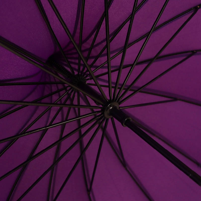 Soake Classic Vintage Pagoda Umbrella (Violet)