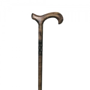 Ash Red Derby Handle Dress Walking Stick 