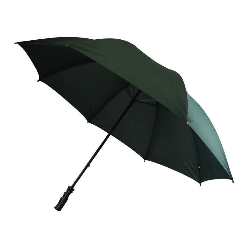 Windproof Large-Canopy Golf Umbrella (British Racing Green)