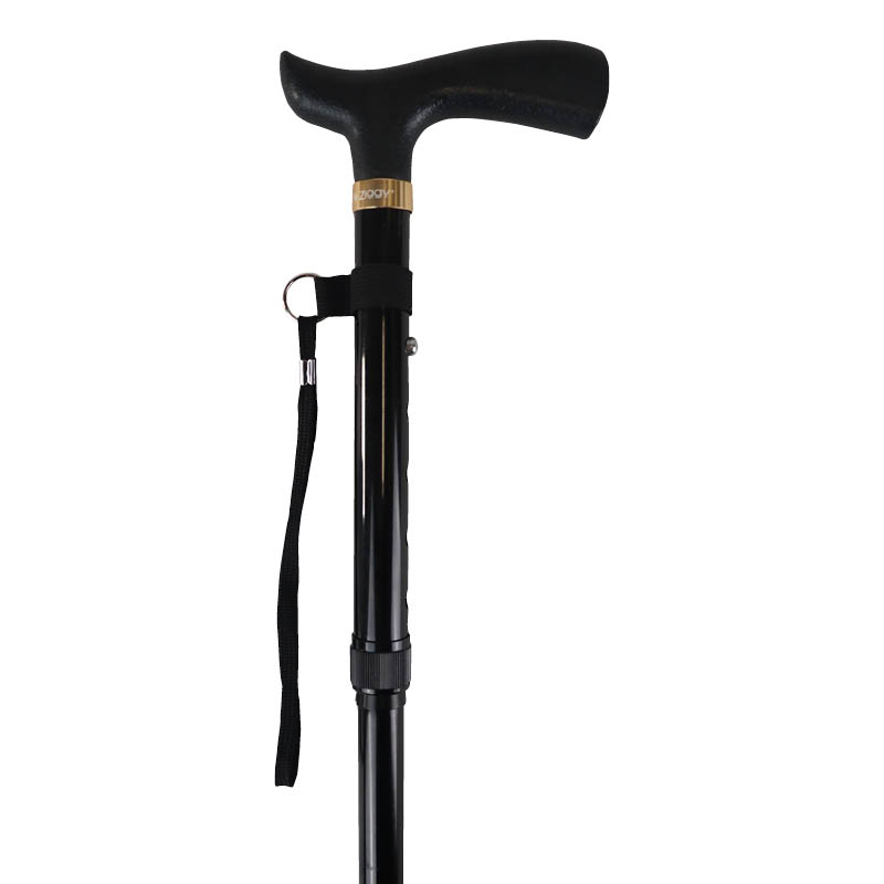 Ziggy Folding Short Height-Adjustable Walking Stick